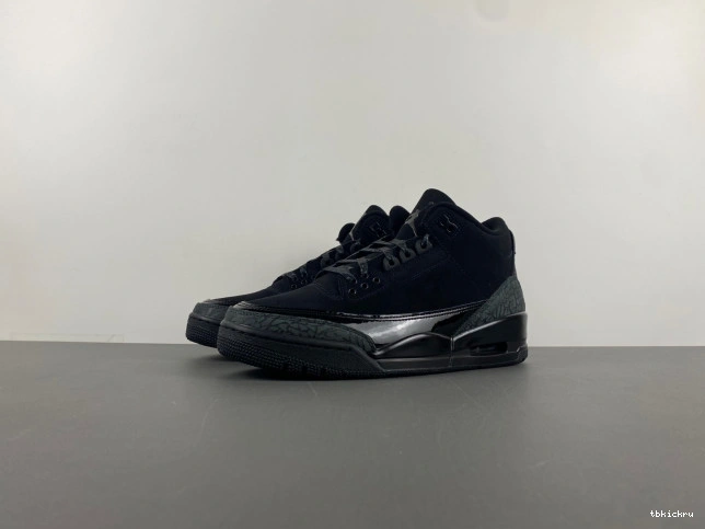 Reps TBkick Jordan 3 CT8532-001 Air Cat Black 0711